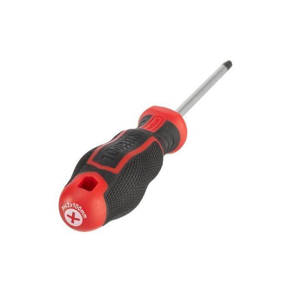 Отвертка крестовая PH2*100 мм, S2, STORM INTERTOOL VT-3420 VT-3420 фото