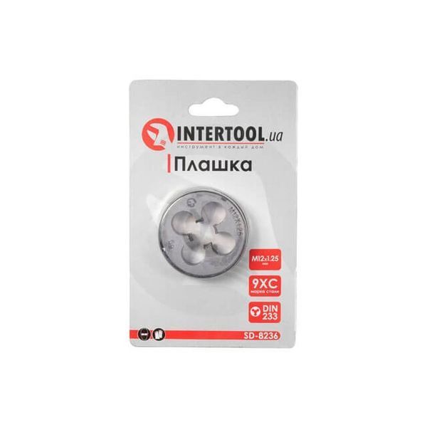 Плашка M12x1,25 мм INTERTOOL SD-8236 SD-8236 фото