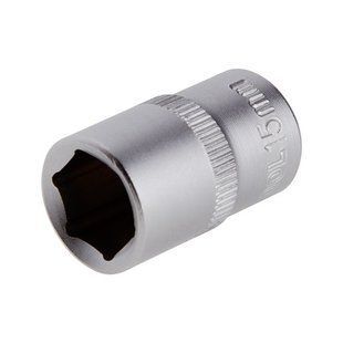 Головка шестигранна 1/2", 15*38 мм INTERTOOL ET-2015 ET-2015 фото