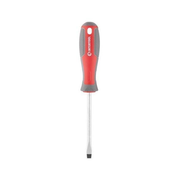 Отвертка шлицевая SL6.0*100 мм, CR-V INTERTOOL VT-3310 VT-3310 фото