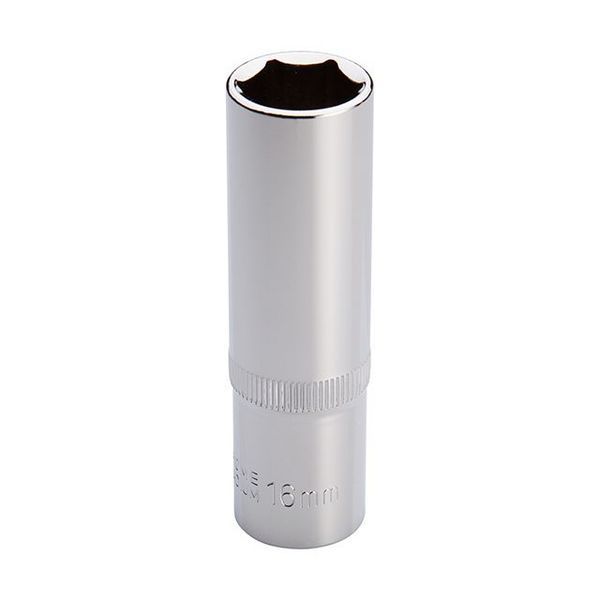 Головка шестигранна подовжена 1/2",&nbsp;16*78 мм CrV INTERTOOL ET-0116 ET-0116 фото