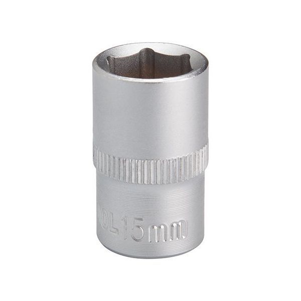 Головка шестигранна 1/2", 15*38 мм INTERTOOL ET-2015 ET-2015 фото