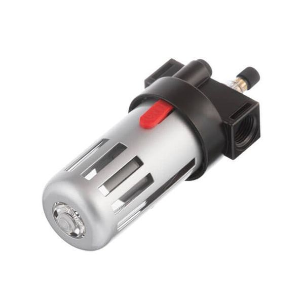 Лубрикатор (пристрій подачі мастила) 1/2" у металевій захисній колбі INTERTOOL PT-1421 PT-1421 фото