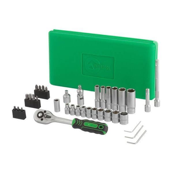 Набор инструментов 36 шт, 1/4" INTERTOOL ET-6036SP ET-6036SP фото