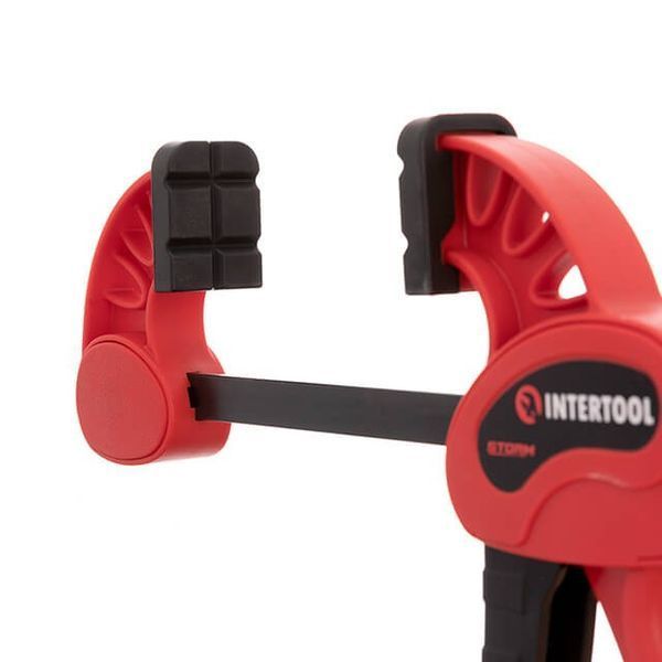 Струбцина автомат 600*75мм, усилие зажима до 135 кг INTERTOOL HT-6160 HT-6160 фото