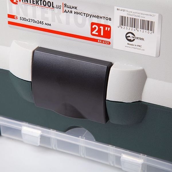 Ящик для инструментов, 21" 530*270*245 мм INTERTOOL BX-6121 BX-6121 фото
