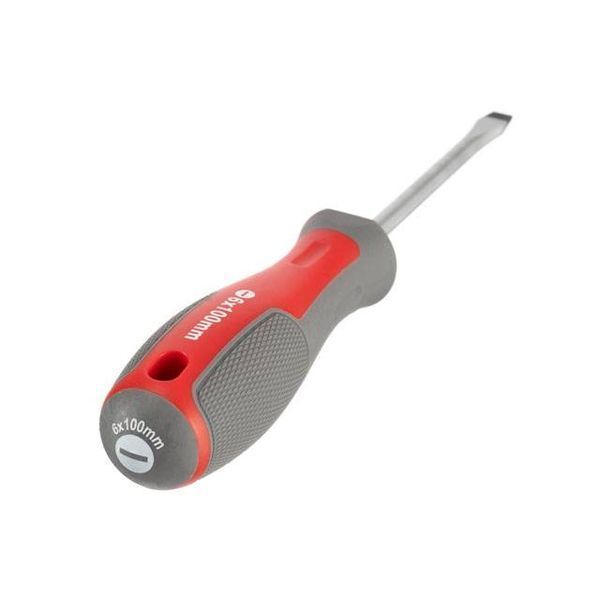 Отвертка шлицевая SL6.0*100 мм, CR-V INTERTOOL VT-3310 VT-3310 фото