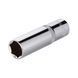 Головка шестигранна подовжена 1/2",&nbsp;16*78 мм CrV INTERTOOL ET-0116 ET-0116 фото 1