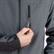 Куртка SOFTSHELL темно серо-черная, трехслойная, ткань стрейч 300 GSM 100D с водо-, ветрозащитой, размер S INTERTOOL SP-3131 SP-3131 фото 6