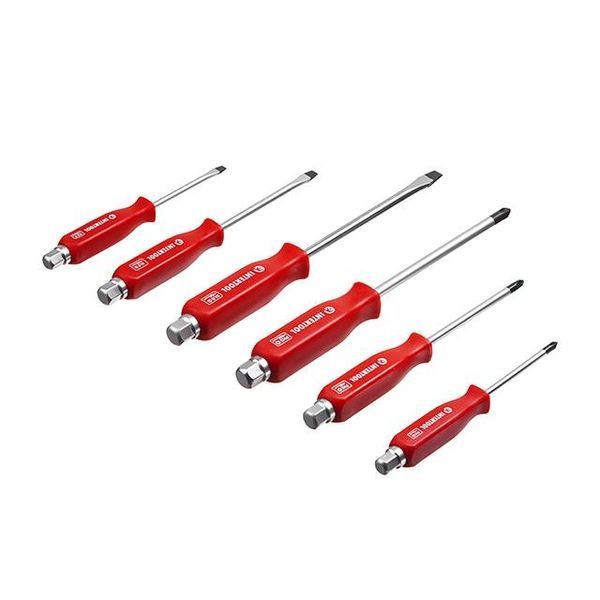 Набор ударных отверток 6 шт, Cr-V INTERTOOL HT-0403 HT-0403 фото