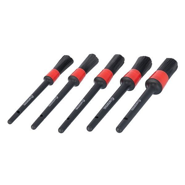 Набор кистей 5шт для детейлинга, химчистки INTERTOOL AT-0100 AT-0100 фото