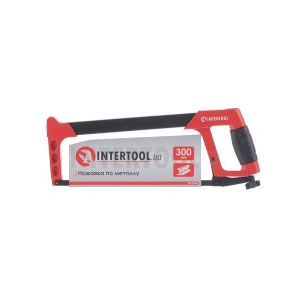 Ножовка по металлу 300 мм с алюминиевой рукояткой INTERTOOL HT-3304 HT-3304 фото