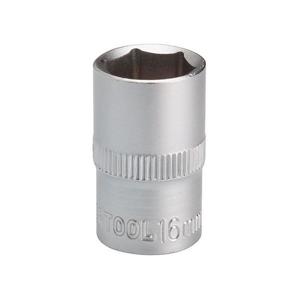 Головка шестигранна 1/2", 16*38 мм INTERTOOL ET-2016 ET-2016 фото
