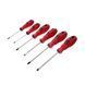 Набор отверток 6 ед. (SL3*75, SL5*100, SL6*125, PH0*75, PH1*100, PH2*125) Cr-V, Ergo-design INTERTOOL VT-2005 VT-2005 фото 1