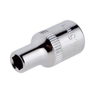 Головка шестигранная 1/4", 4.5мм, Cr-V. STORM INTERTOOL ET-0433 ET-0433 фото