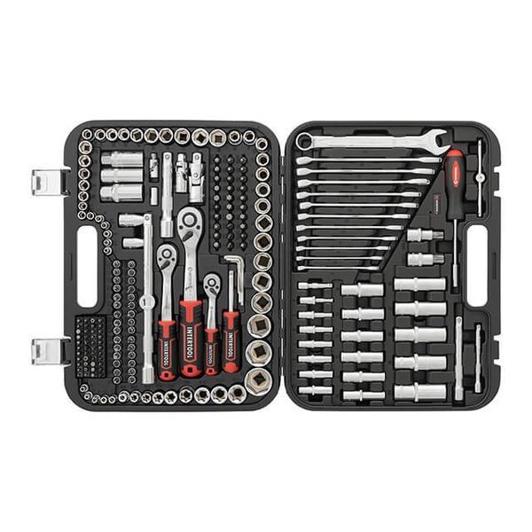 Набор инструментов 1/2" & 3/8" & 1/4", 219ед., Cr-V STORM INTERTOOL ET-8219 ET-8219 фото