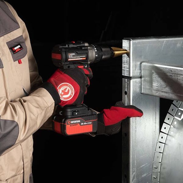 Куртка рабочая 2 в 1, 100 % хлопок, плотность 180 г/м2, M INTERTOOL SP-3032 SP-3032 фото