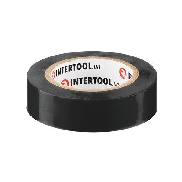 Стрічка ізоляційна, 17 мм * 10 м * 0,15 мм, чорна INTERTOOL IT-0011 IT-0011 фото