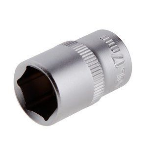 Головка шестигранна 1/2", 17*38 мм INTERTOOL ET-2017 ET-2017 фото
