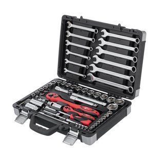 Профессиональный набор инструментов 1/4" & 1/2",&nbsp;61 ед. INTERTOOL ET-6061 ET-6061 фото