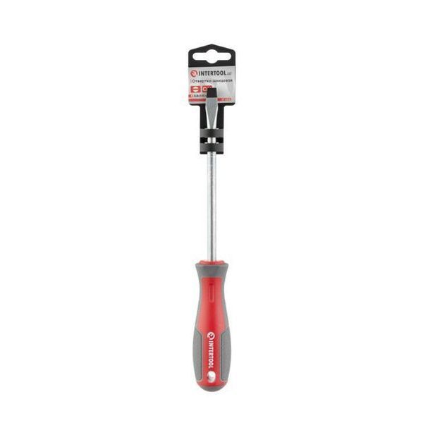 Отвертка шлицевая SL8.0*150 мм, CR-V INTERTOOL VT-3312 VT-3312 фото