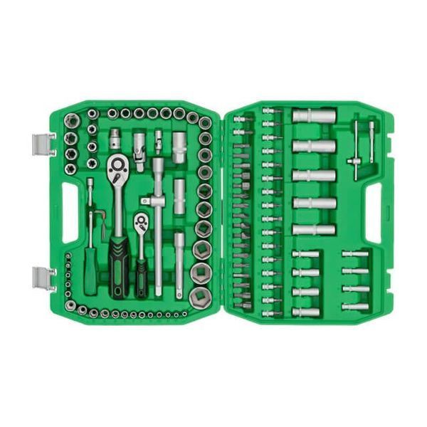 Набор инструментов 1/2" & 1/4" 108 ед. INTERTOOL ET-6108SP ET-6108SP фото