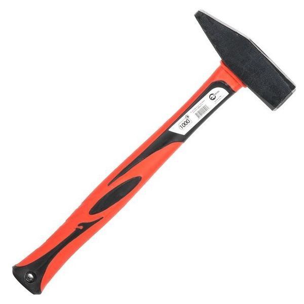 Молоток 1000 г, ручка из фибергласса INTERTOOL HT-0210 HT-0210 фото