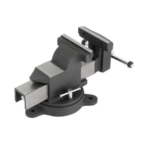 Тиски слесарные поворотные 125 мм STORM INTERTOOL HT-0086 HT-0086 фото