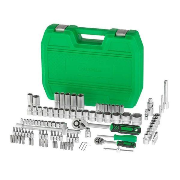 Набор инструментов 1/2" & 1/4" 108 ед. INTERTOOL ET-6108SP ET-6108SP фото