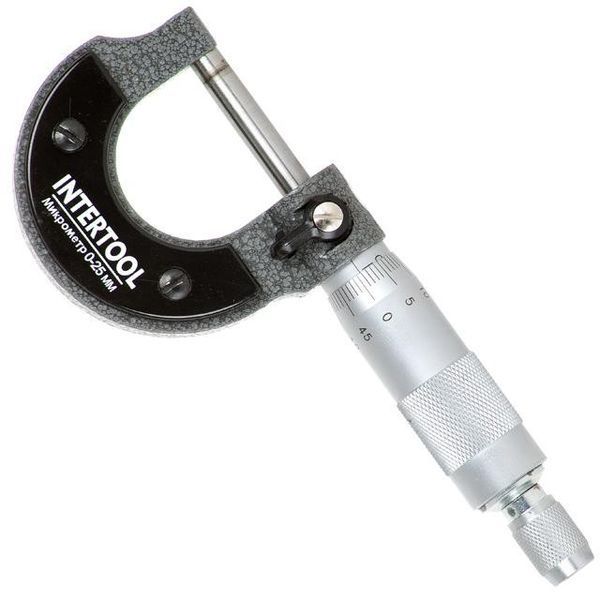 Мікрометр 0-25 мм INTERTOOL MT-3041 MT-3041 фото