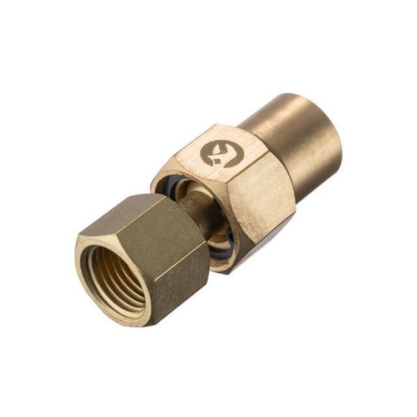 Шарнир поворотный внутренняя резьба 1/4"-1/4", латунь STORM INTERTOOL PT-2209 PT-2209 фото