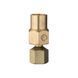 Шарнир поворотный внутренняя резьба 1/4"-1/4", латунь STORM INTERTOOL PT-2209 PT-2209 фото 3