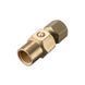Шарнир поворотный внутренняя резьба 1/4"-1/4", латунь STORM INTERTOOL PT-2209 PT-2209 фото 1