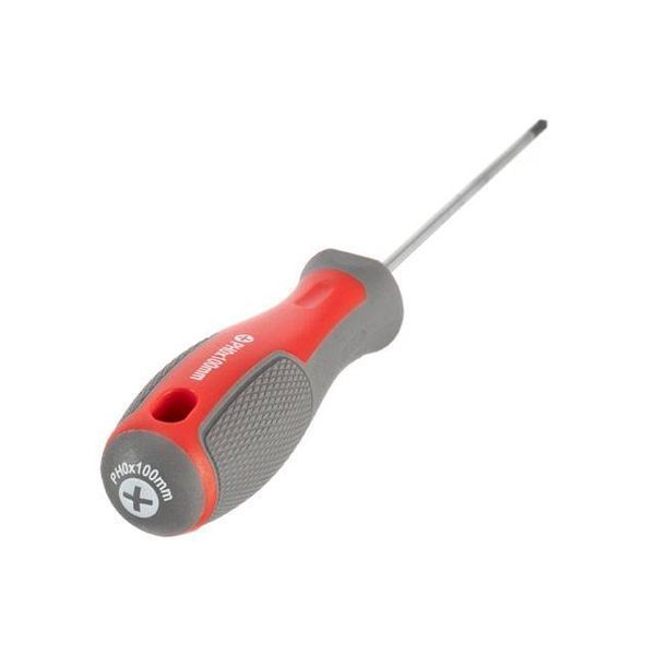 Отвертка крестовая PH0*100 мм, CR-V INTERTOOL VT-3314 VT-3314 фото