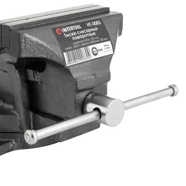 Тиски слесарные поворотные&nbsp;150 мм INTERTOOL HT-0083 HT-0083 фото