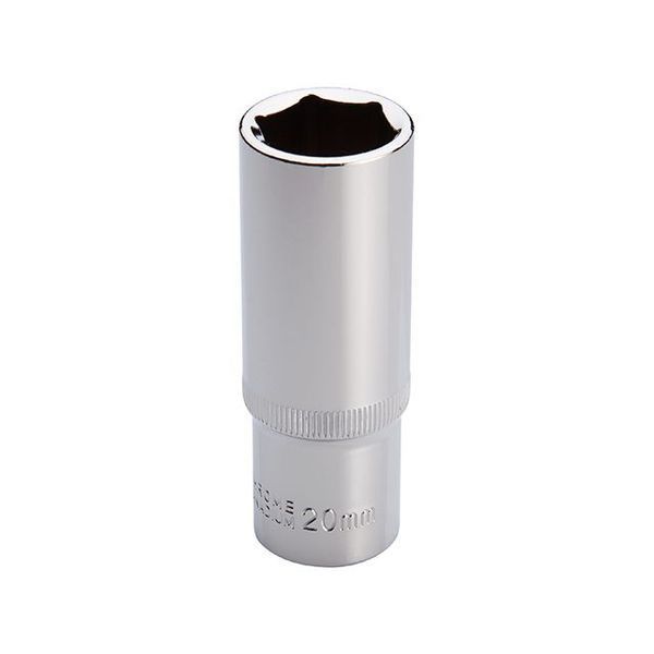 Головка шестигранна подовжена 1/2", 20*78 мм CrV INTERTOOL ET-0120 ET-0120 фото