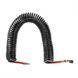 Шланг BLACK M-Flex 6,5*10 мм, 15 м спіральний поліуретановий з поворотним шарніром, латунними швидкороз'ємними з'єднаннями STORM INTERTOOL PT-1794 PT-1794 фото 1