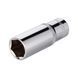 Головка шестигранна подовжена 1/2", 20*78 мм CrV INTERTOOL ET-0120 ET-0120 фото 1