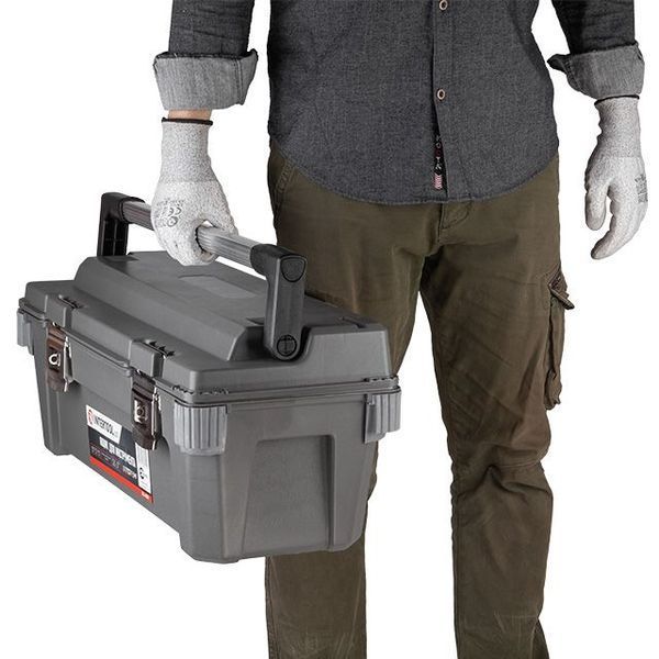 Ящик для инструмента с металлическими замками 25,5" 650*275*265 мм INTERTOOL BX-6025 BX-6025 фото
