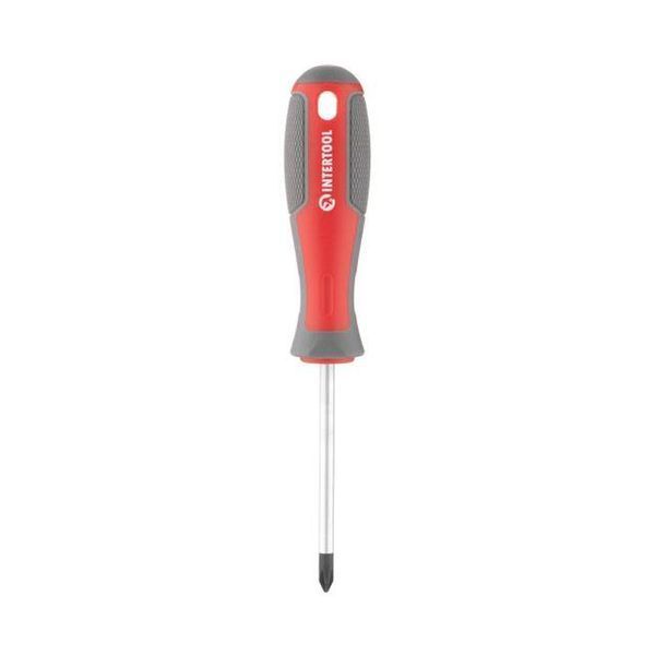 Отвертка крестовая PH1*75 мм, CR-V INTERTOOL VT-3315 VT-3315 фото