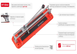 Плиткоріз, 400 мм INTERTOOL HT-0344 HT-0344 фото 2