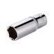 Головка шестигранна подовжена 1/2", 21*78 мм CrV INTERTOOL ET-0121 ET-0121 фото 1