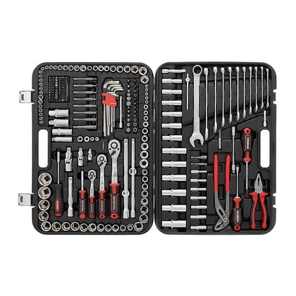 Набір інструментів 1/2" & 3/8" & 1/4", 233 од., Cr-V STORM INTERTOOL ET-8233 ET-8233 фото