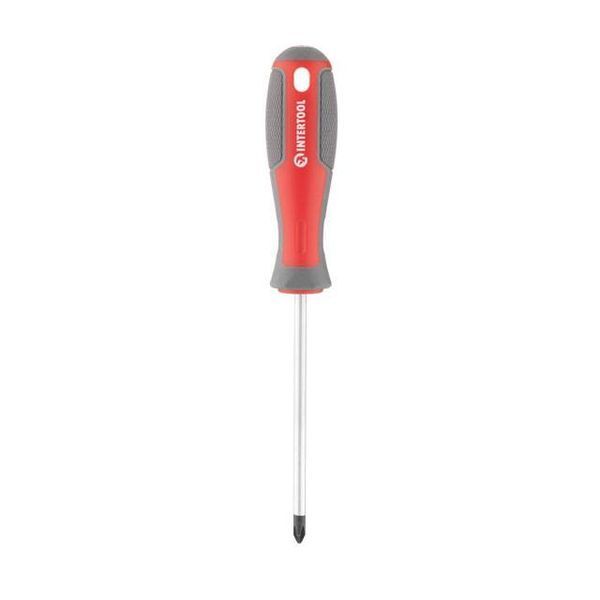 Отвертка крестовая PH1*100 мм, CR-V INTERTOOL VT-3316 VT-3316 фото