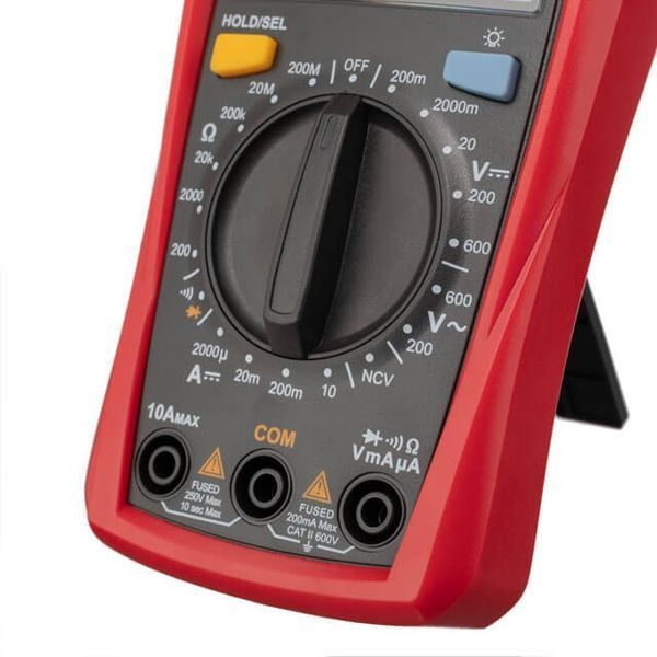 Мультиметр цифровой CAT II - 300 В / CAT I - 600 В INTERTOOL MD-0001 MD-0001 фото