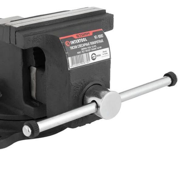 Тиски слесарные поворотные 150 мм STORM INTERTOOL HT-0087 HT-0087 фото