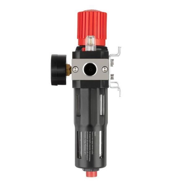 Блок підготовки повітря 1/2", 5 мкм, 1800 л/хв., метал, професійний INTERTOOL PT-1434 PT-1434 фото