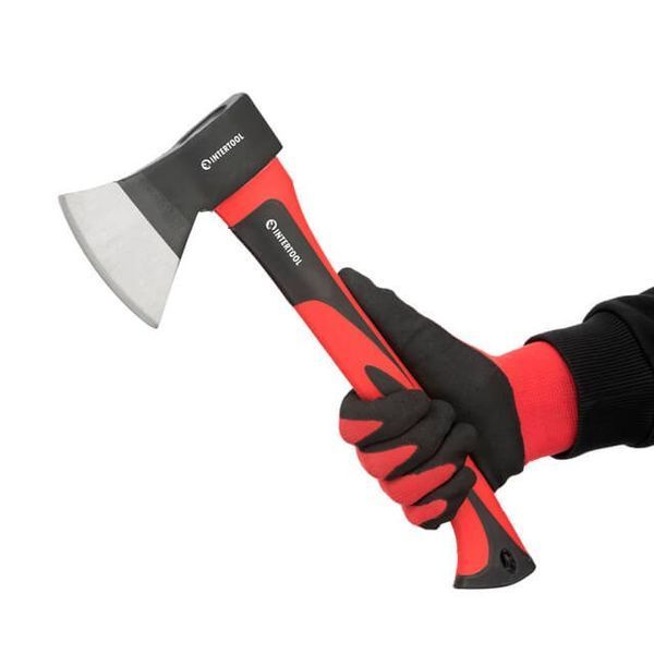 Сокира 800 г, ручка з фібергласу INTERTOOL HT-0262 HT-0262 фото