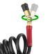Шланг BLACK M-Flex 8*12 мм, 15 м спіральний поліуретановий з поворотним шарніром, латунними швидкороз'ємними з'єднаннями STORM INTERTOOL PT-1797 PT-1797 фото 3