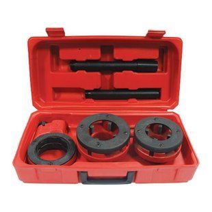 Набір плашок 2 шт для нарізання різьби&nbsp;1 1/2"; 2" INTERTOOL SD-8002 SD-8002 фото